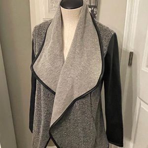 Jack knit cardigan shawl collar jacket xs vegan sleeves